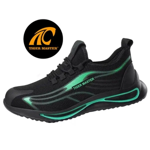 TM3152 chaussures de sécurité de travail de sport à bout en acier antidérapantes résistantes à l'huile pour homme