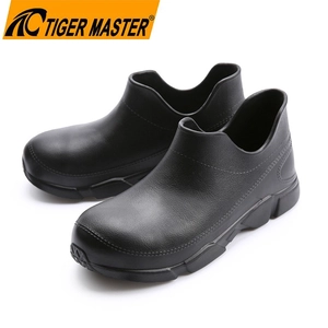 Chaussures de travail EVA noires unisexes, antidérapantes et imperméables, pour cuisine et hôtel, TM3995