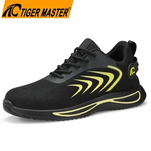 TM3482 Zapatos de seguridad deportivos antideslizantes con punta de acero a prueba de pinchazos y transpirables