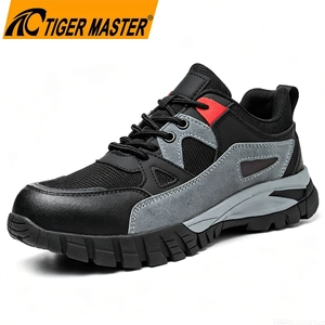 Chaussures de sécurité avec semelle en caoutchouc antidérapante, bout en acier, anti-perforation, TM3517