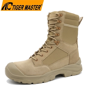 TM1006 Outdoor Tactical Desert Safety Boots Steel Toe Anti-puncture Anti-static Non-slip