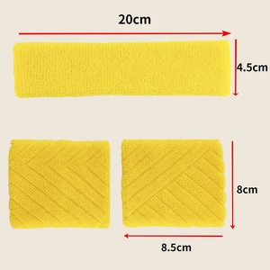 Terry Cotton Sports Diademas y pulseras al por mayor para mantenerte seco
