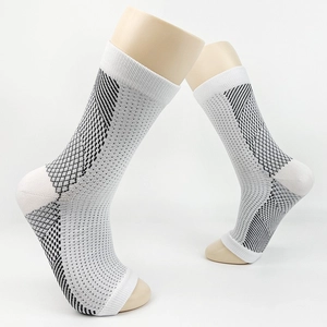 Fabricante de calcetines deportivos, calcetines tobilleros para manga de compresión de tobillo torcido