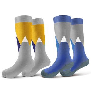 Calcetines de esquí al por mayor - Diseño unisex reforzado y sin costuras para deportes de nieve | Fabricante directo