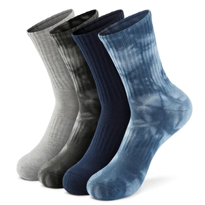 Handgemaakte tie-dye sokkenfabriek China | Unisex bemanningssokken