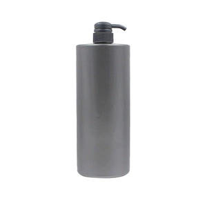 1.5L μπουκάλι σαμπουάν με κυλινδρικό μαύρο κύλινδρο