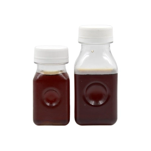 100ML Μικρό πλαστικό μπουκάλι χυμού 200ML