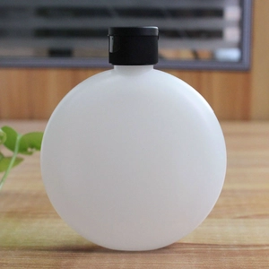 200ML HDPE Oblate Plastic Bottle