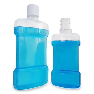 250ml 500ml Mouthwash Packaging Plastic Bottle