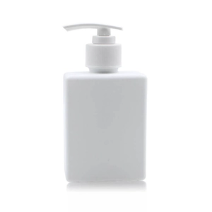 8 oz HDPE Square Shampoo Bottle