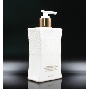 250ml HDPE Sand Blasting Cosmetic Shampoo Plastic Bottle