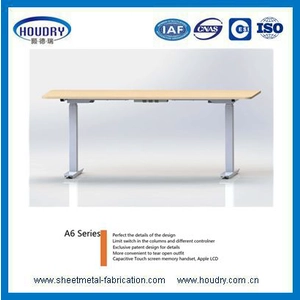 中国 electrically operated height adjustable sit stand desks and workstations メーカー