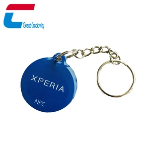 Tag de 13,56 MHZ de 13,56 MHz personalizado tag epóxi NFC de chip