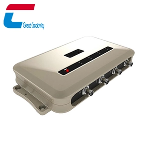 4 ports UHF RFID fixed reader long range