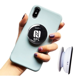 定制批发弹出式气囊手机支架 3M 防水 NFC 滴胶标签