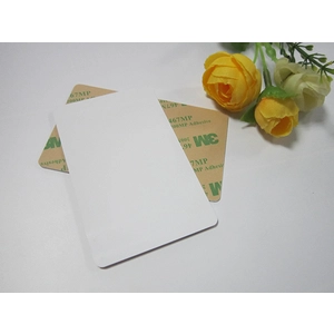 RFID access control card with Two different RFID chip and 3M glue one side