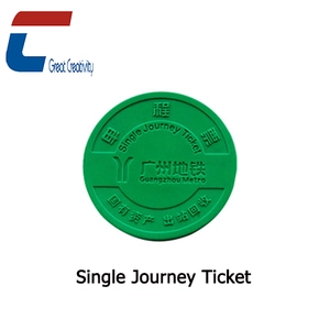 Tokens RFID para trens metro