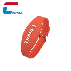 Bracelet de montre réglable en silicone Alien H3 UHF RFID
