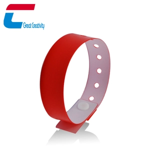 일회용 의료 pvc rfid 손목 밴드
