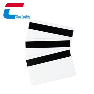 High Quality Blank Magnetic Stripe Cards