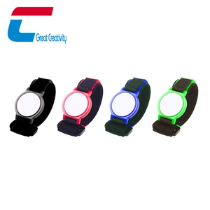 Pulsera de nailon RFID impermeable personalizada de alta calidad