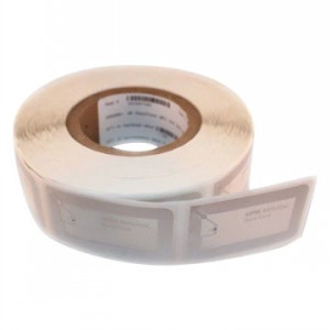 Rectangle 13,65 mhz HF RFID wet inlay