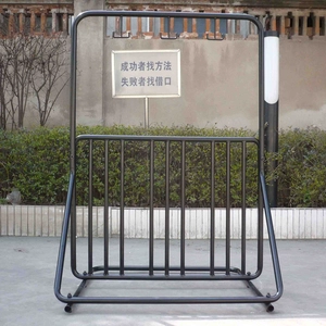 Grid Steel Mountain Antique Heavy Bike Side Helmet Display Stand
