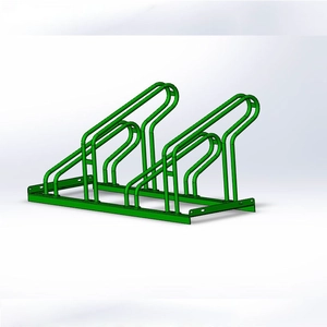 Custom Bike Racks / gegalvaniseerd staal Fietsparkeren Rekken