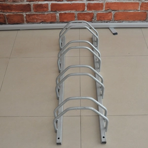 Doppelseitiger, platzsparender Fahrradträger aus Edelstahl 201 mit mehreren Kapazitäten
