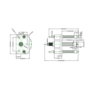 20A current probe group with three needle