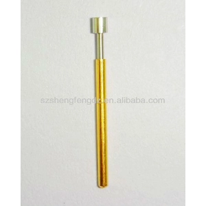 Best price test spring probe pin/spring loaded test pin/threaded spring pin