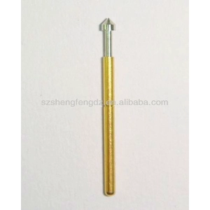 Conical head tip PCB test probe