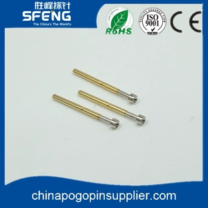 brass pin with gold plated