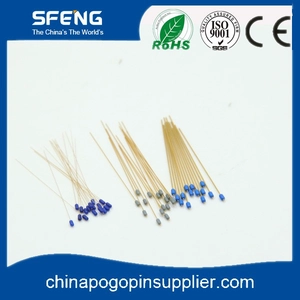 colourful plastic 0.4x43.2 LM pins for PCB testing