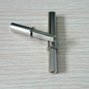 customized brass Ni plated Hexagon guide pin