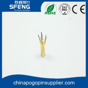 spring loaded precision electronic connector