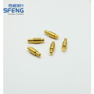 stable quality gold plated spring loaded pogo pin connector