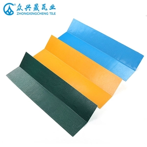 China ZXC China supplier 135° Guide Drainage Roof Tile - Spanish style ASA roof tile accessories manufacturer
