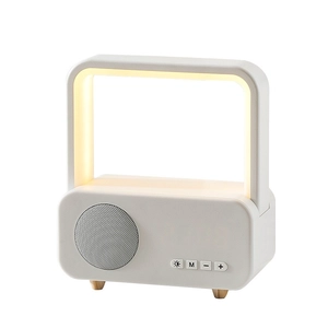 Renkli Işıklı Saatli Bluetooth Hoparlör NSP-0269