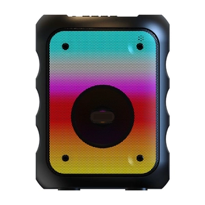 Altavoz inalámbrico portátil de alta gama con luces coloridas y bluetooth para exteriores NSP-0293