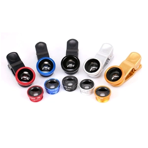 Fisheye 3 em lente de clipe universal EG0009