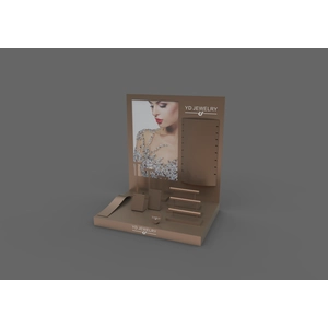 2015 el más nuevo diseño conjunto exhibición de la joyería joyero de madera conjunto Personalizar visualización
