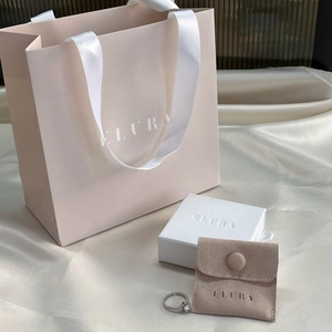 Borsa di nastro per accessori per gioielli di carta da stampa CMYK