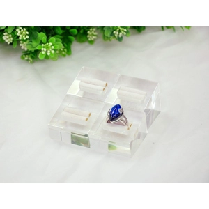 Plexiglas Ring-Ausstellungsstand für Edelstein-Schmuck