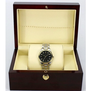precio de fábrica embalaje caja de regalo de madera caja del reloj de madera de encargo personalizada de lujo del brazalete Cajas individuales con la almohadilla