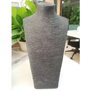 Handmade formato su misura di visualizzazione collana carta spago riposare per l'esposizione dei monili ed esposizione utilizzati in collana busti forma collo gioielleria
