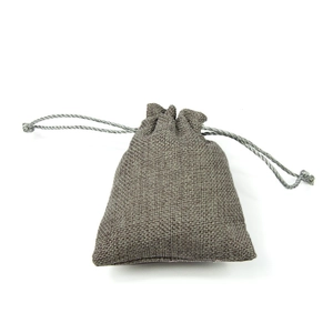 Jute-Beuteltasche mit individueller Größe und Logo