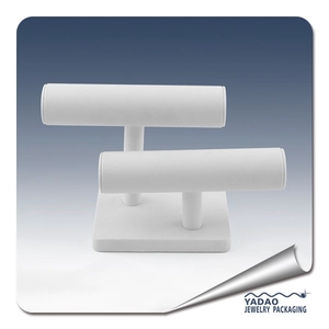 Leder-T-Bar-Schmuck Armreif Display