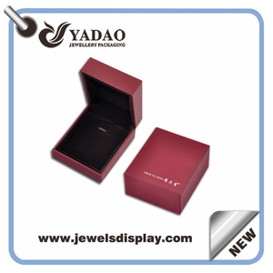 Neue Schmuckständer Schmuck Verpackung Box benutzerdefinierte Schmuckschatulle / Geschenkbox / PU-Leder-Kasten-Lieferanten aus China