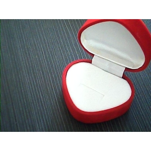 Roter Samt Schmuck Ring Display-Boxen für Frau Schmuck-Display Requisiten aus China Hersteller